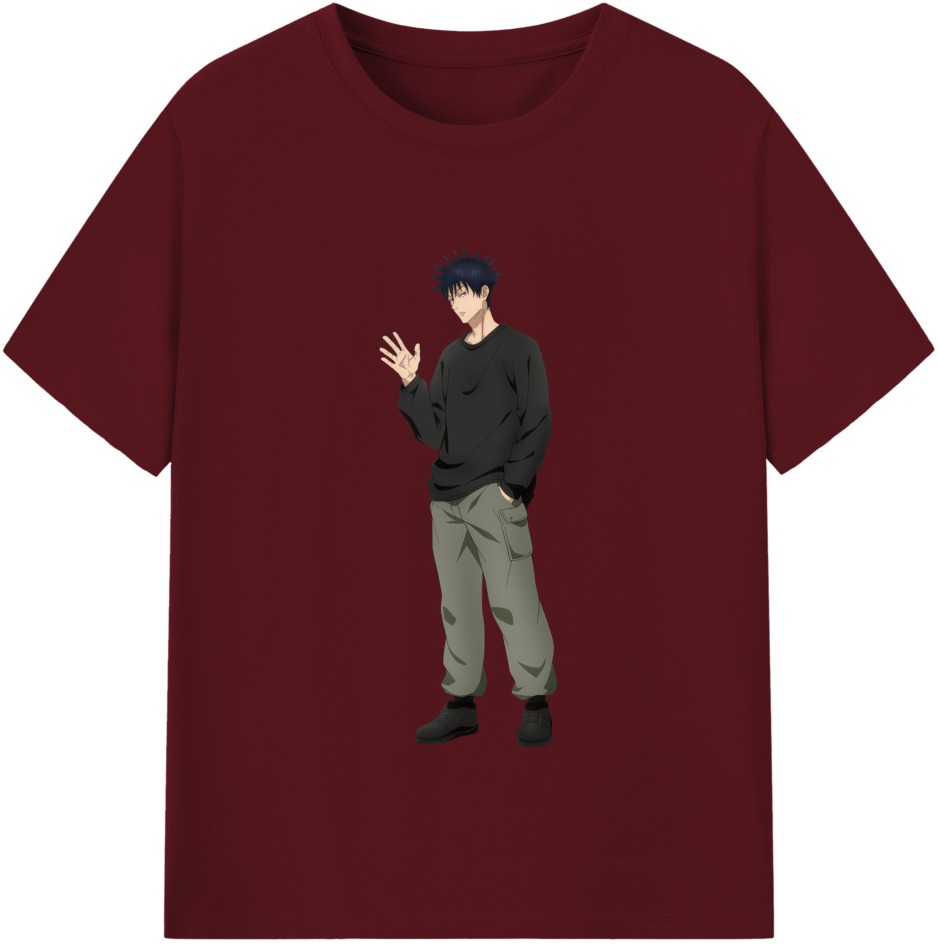 （画像用） 呪術廻戦 Jujutsu Kaisen 綿100％半袖Tシャツ（フロントプリント）